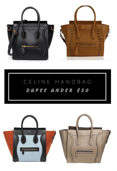 knock off bags celine|affordable handbags Celine look alike.